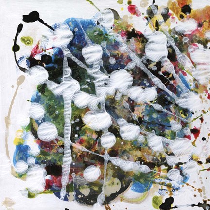 Framed Pollock&#39;s Party II Print