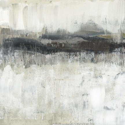 Framed Neutral Horizon Line II Print