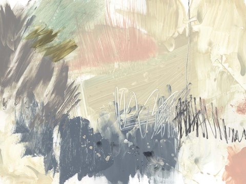 Framed Pastel Immersion I Print