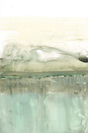 Framed Minty Horizon II Print