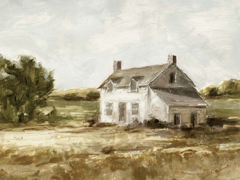 Framed Country Harvest II Print