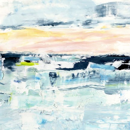 Framed Pastel Mirage II Print