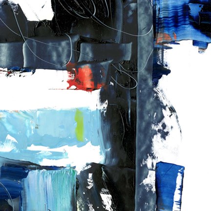 Framed City Vibe I Print