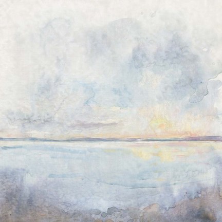 Framed Sea Mist I Print