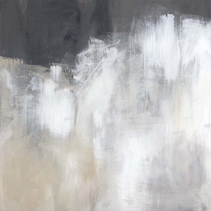 Framed Neutral Abstract II Print