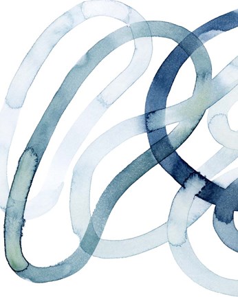 Framed Lazuli II Print