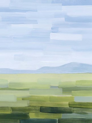 Framed Green County II Print