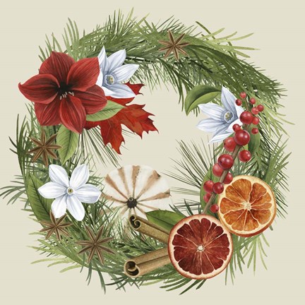 Framed Harvest Spice I Print