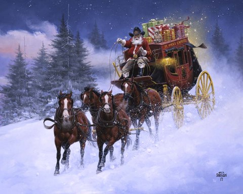 Framed Nick&#39;s Express Print