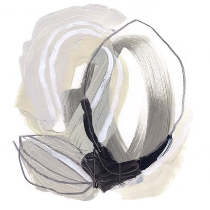 Framed Circular Balance II Print