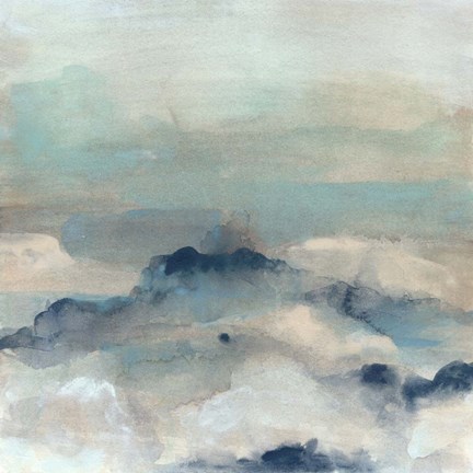 Framed Shoreline Dusk II Print