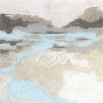 Framed Neutral Plain I Print