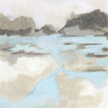 Framed Neutral Plain II Print