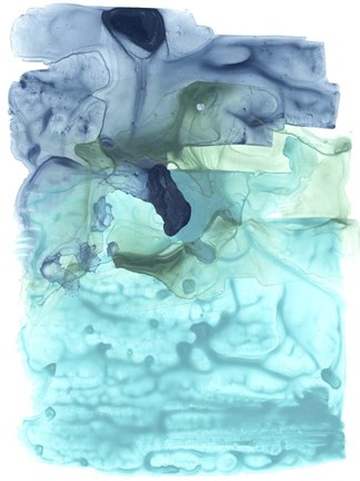 Framed Water Weaver I Print