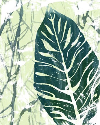 Framed Palm Pastiche III Print