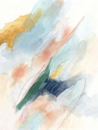 Framed Sky Strike I Print