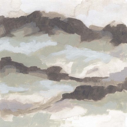 Framed Range Mist I Print