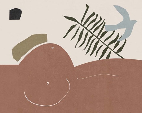 Framed Other Land III Print