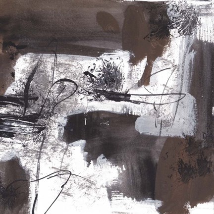 Framed Lakeside Birch I Print