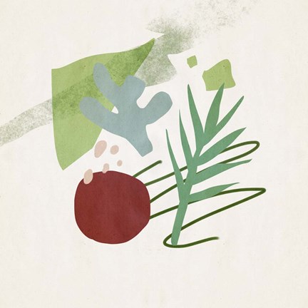 Framed Grassland IV Print