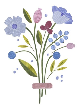 Framed Blooming Again I Print