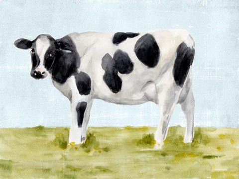 Framed Grazy Day I Print