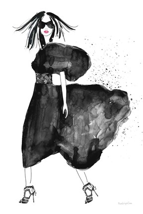 Framed Uptown Fashion I Print