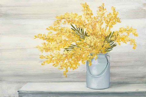 Framed Golden Fall Cuttings Print