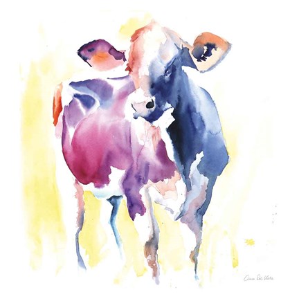 Framed Holstein III Print