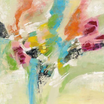 Framed Summer Lunapark Print