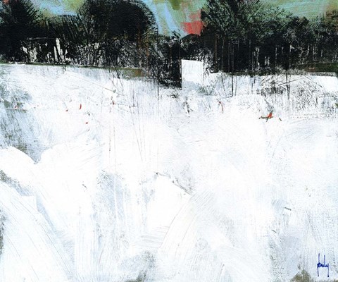 Framed White Void Print