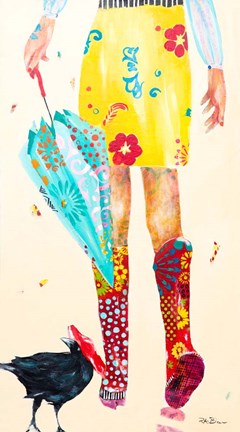 Framed Rainy Day Companions Print