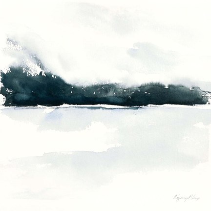 Framed Beneath The Fog Print