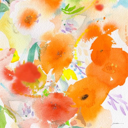 Framed Fiesta No. 5 Print