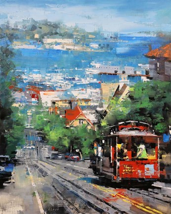 Framed Alcatraz Print