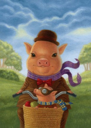 Framed Cadwallader's Fine Day Out Print