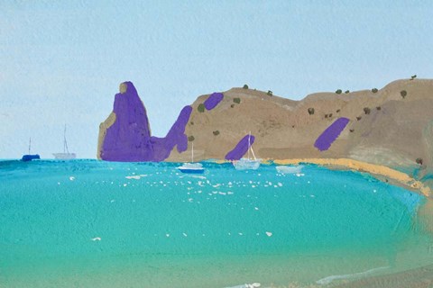 Framed Cape Fiolent Print