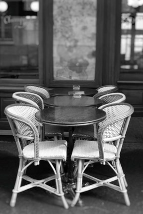 Framed Paris Cafe No. 21 Print
