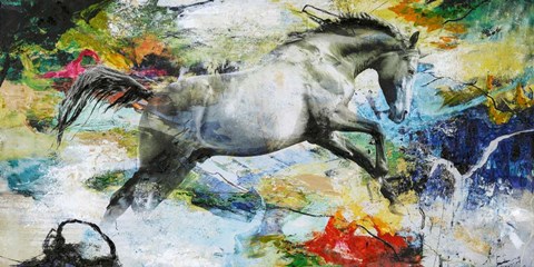 Framed Horse Print