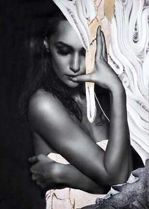 Framed Paper Look 1 Print