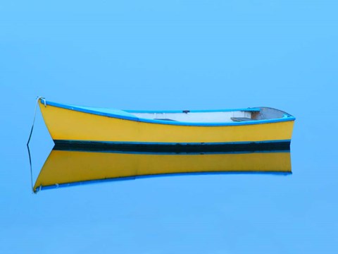 Framed Yellow Girl Print