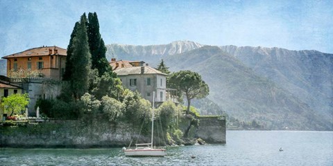 Framed Varenna Vista Print