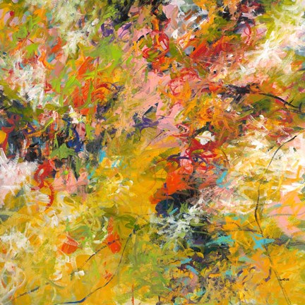 Framed Wildflowers Print