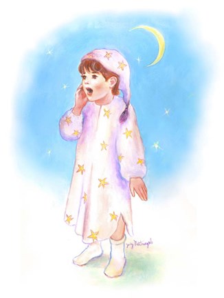 Framed Wee Willie Winkie Print