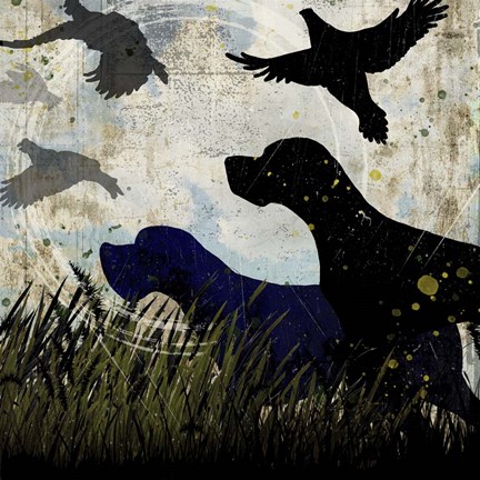 Framed Classic Pointer 6 Print