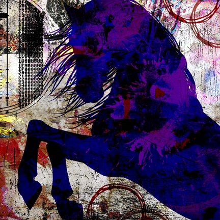 Framed My Painted Pony 4 Print