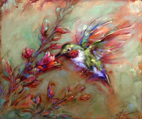 Framed Yucca Delight Orisons Print