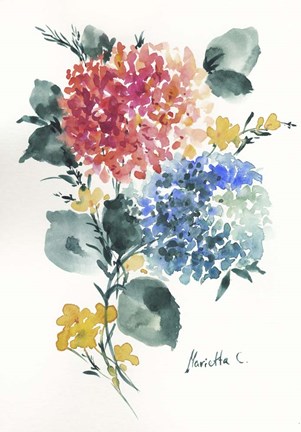 Framed Flower Series 7 Print