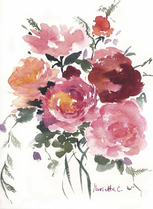 Framed Flower Series 11 Print