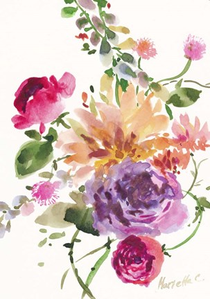 Framed Flower Series 17 Print